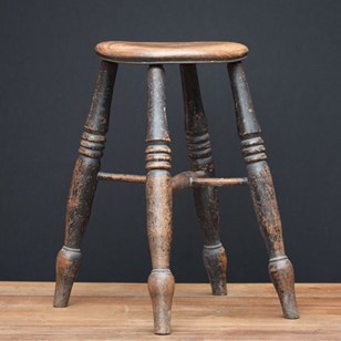 Elm & Ash Stool Farmhouse Chair Ant...