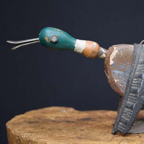 Quirky Scratch Made Duck | Vintage Bird