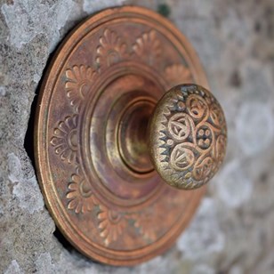 Bell Pull Handle 19Th C Exterior Br...