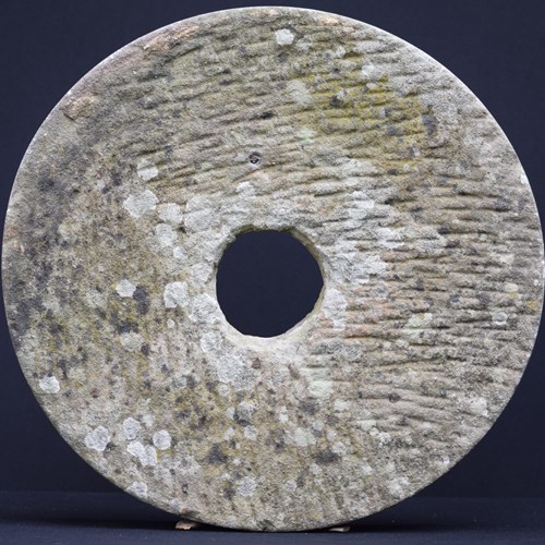 Small 19Th Century Millstone