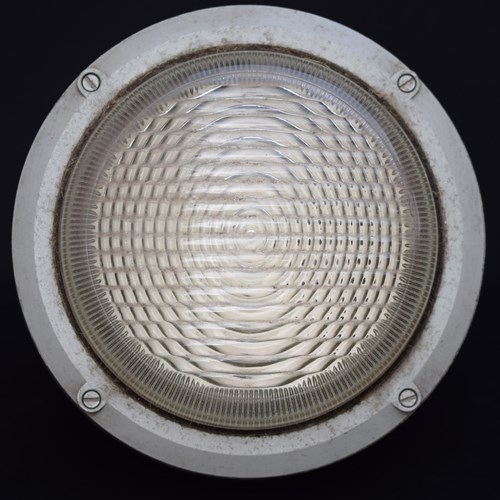 Round Vintage Industrial Bulkhead   