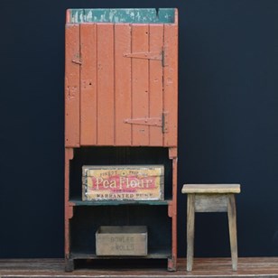 Painted Pine Pantry Cupboard Shelf ...