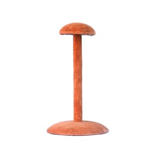 Pink Velvet Hat Stand Milliner Anti...