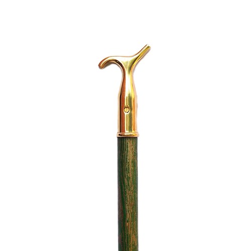 Sash Window Pole Hook Green Shaft Painted Shop Shutter Blinds Curtains Clothes