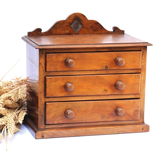 Pine Table Top Drawers