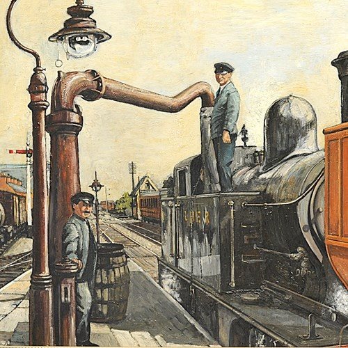 Louth - LNER Train Oil Alan Turner 1986 Jack Ingoldmells Medal Charlie Cox Old
