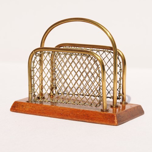 Letter Rack Hall Side Table Office Desk Writing Pen William Tonks Old Antique