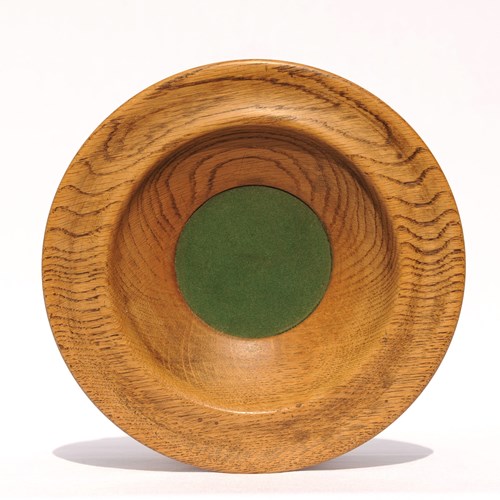 Church Collection Bowl Antique Oak Ecclesiastical Plate Clergy Money Donation 