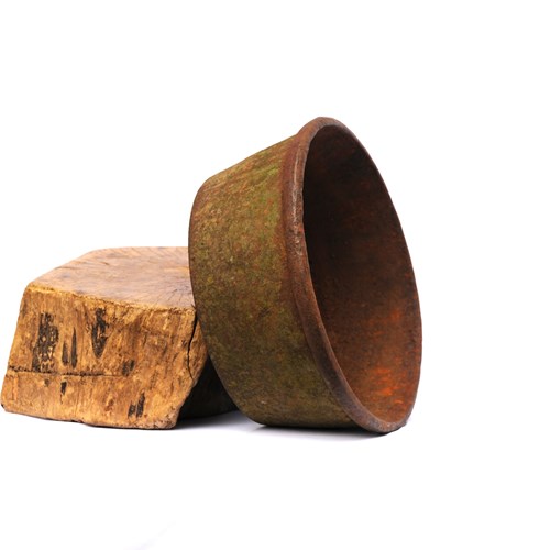 Cast Iron Trough Round Antique Garden Planter Pot Water Victorian