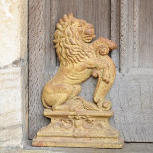Lion Door Stop Cast Iron Doorstop P...