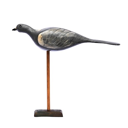 Wood Pigeon Decoy Carved Wooden Bird Decoy Hunting Pigeon Shooting