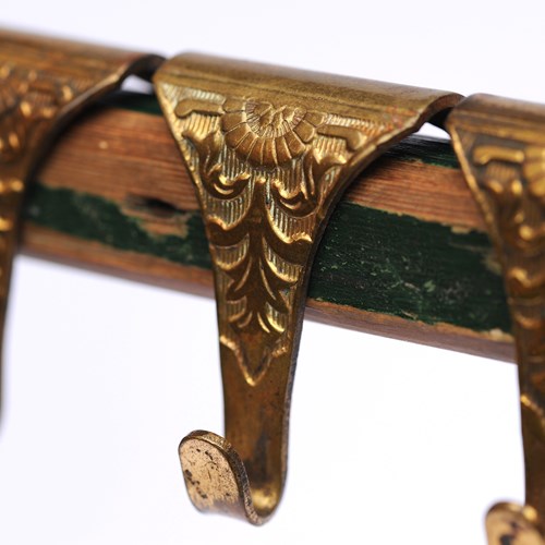 Picture Rail Hooks Antique Victorian Brass Picture Rail Hook Old Painting Hook