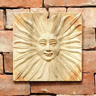Buff Terracotta Sun Old Vintage Gar...