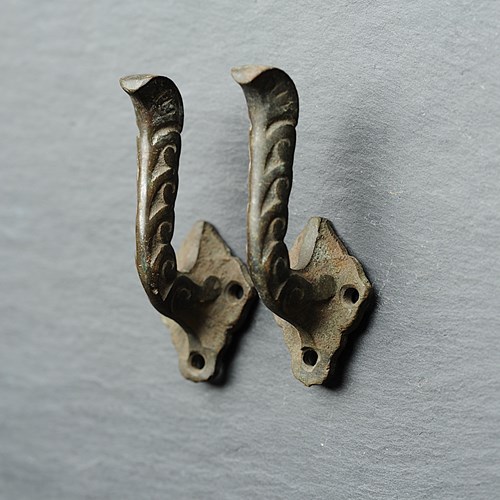 Bronze Curtain Tie Back Hooks Antique Victorian Curtain Tie Back Hook 19Th