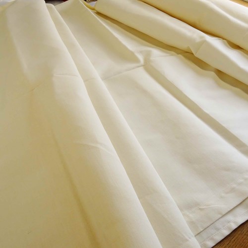 Unused XL French Linen Sheet 