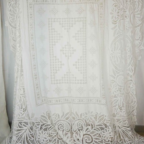 Sumptuous French Bedspread Or Curtain