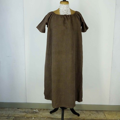 Hand Dyed French Linen Chemise/Dress