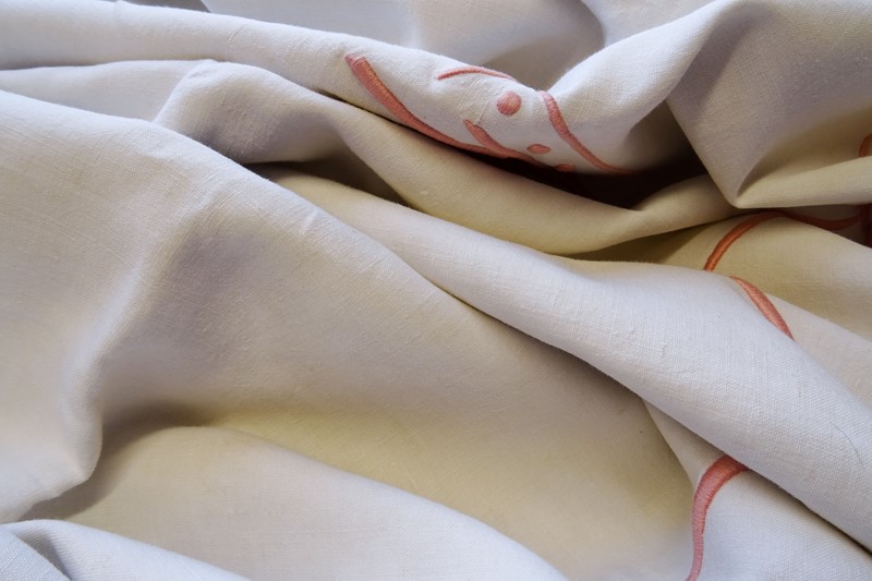 Delightful French Pure Linen Sheet, Pretty Curtain-amanda-leader-288eme22-pink-ribbon-emb-linen-0009-main-638080010163339583.jpg