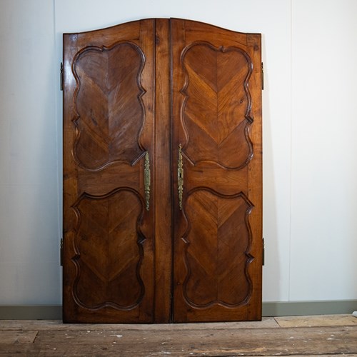 Pair Of 19C French Armoire Doors