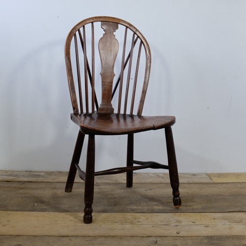 Charming 19Th Century Elm Chair