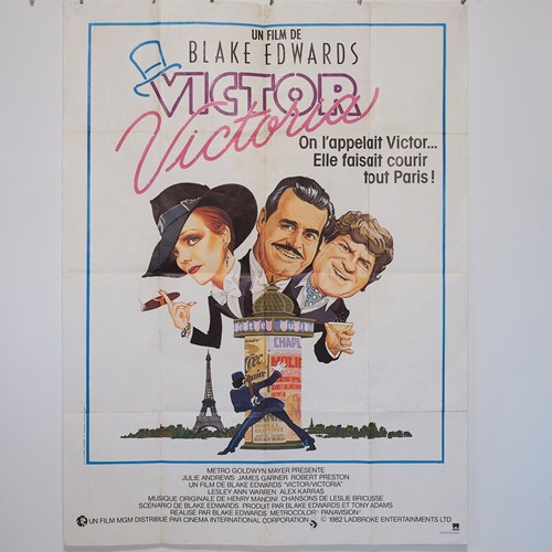 Victor Victoria film poster