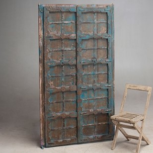 Pair Of Rajasthan Teak Doors