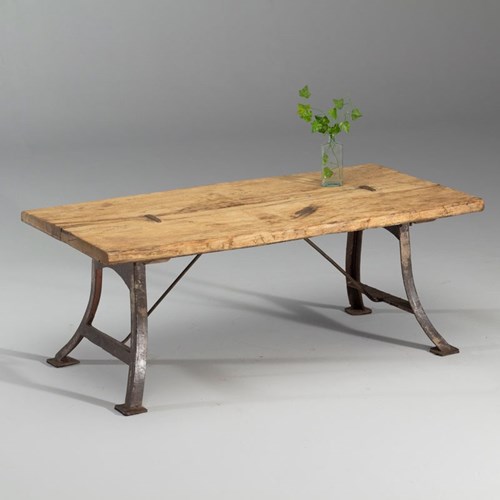 Forged Iron Coffee Table 