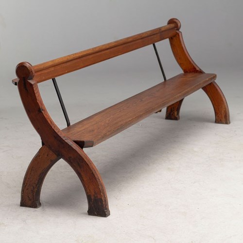 Pitch Pine Bench