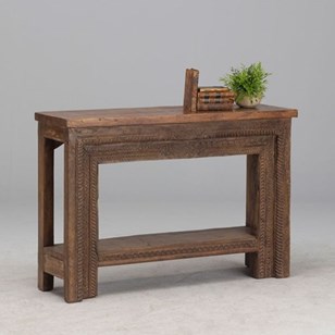 Carved Console Table 