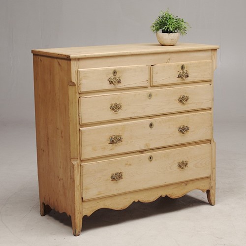 Victorian pine drawers