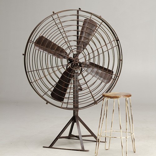 Hand Cranked Giant Fan 