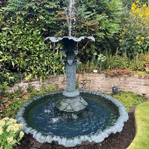 19Th Century Cast Iron Fountain