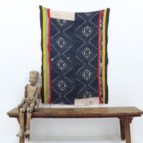 Vintage Tribal Mường Vietnamese Blanket (1)