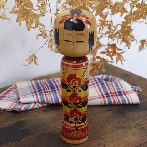 Traditional Japanese Wooden Kokeshi Doll (11)