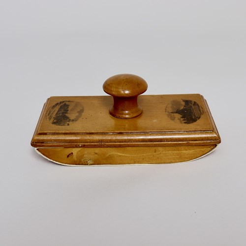 Mauchline Ware Ink Blotter