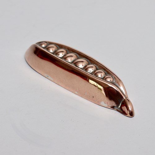 Miniature Copper Peapod Mould