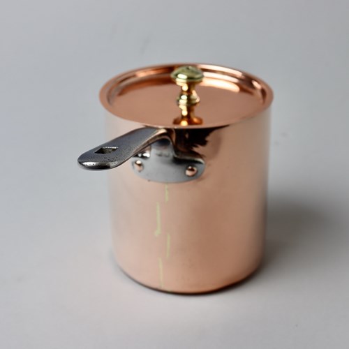 English Copper Bain Marie Pan