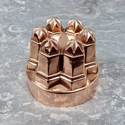Copper Mould With Six Angular Columns