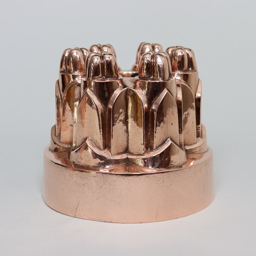 Ornate, Victorian Copper Jelly Mould