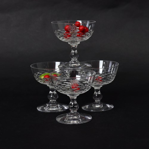 Baccarat Crystal Mini Coupes 