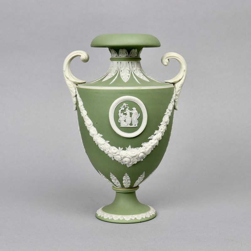 Wedgwood, Green Jasper, Shield Shaped Vase-appleby-antiques-j22617a-green-jasper-shield-shaped-vase-main-638151888627622962.jpeg