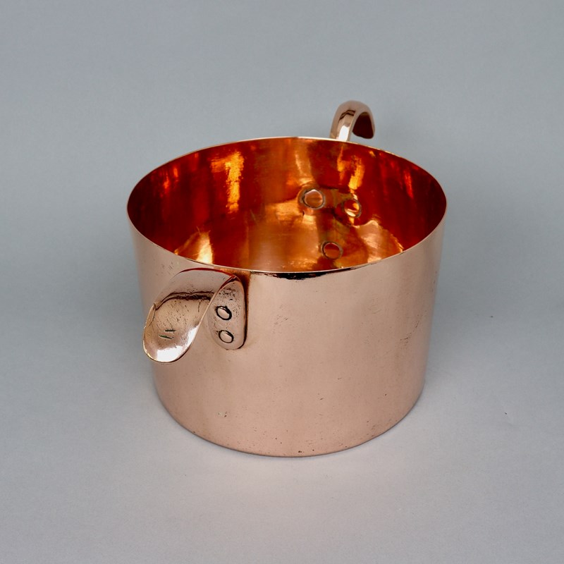 Unusual, French Copper Pot-appleby-antiques-j22660d-odd-handled-pan-main-638206336628602689.jpeg