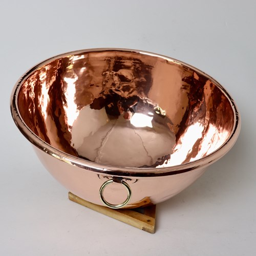 Large, French Copper Egg Bowl