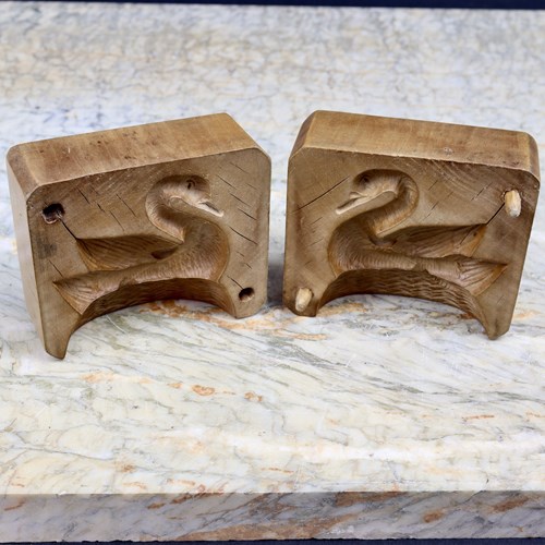 Two Part Swan Butter Mould