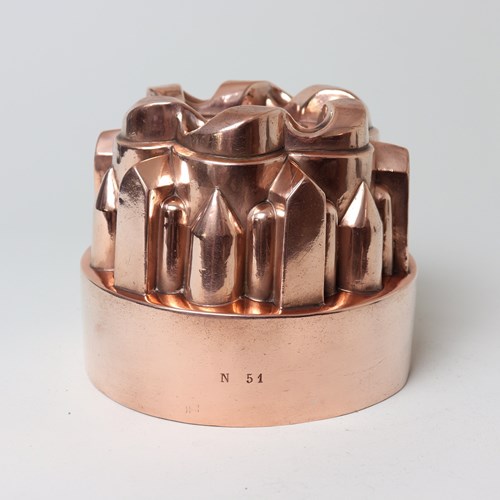 French Copper Mould Marked "CHEVET"