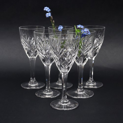 St. Louis Crystal Red Wine Glasses