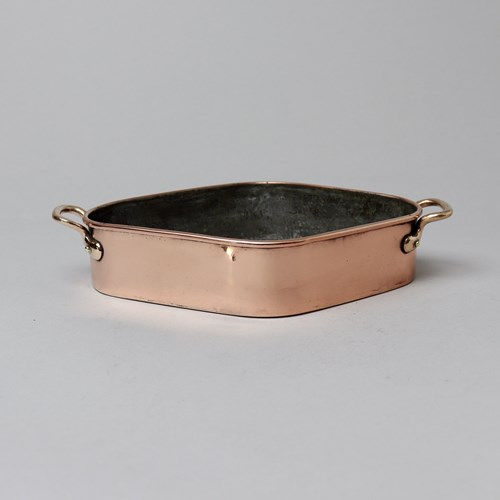 Miniature Copper Turbotiere