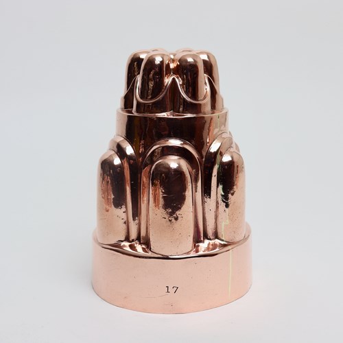 Tall Copper Mould Pattern Number 17