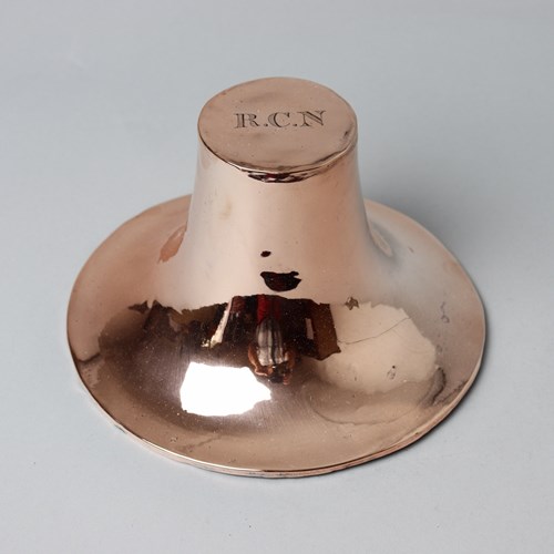 Copper Mould In The Shape Of A Hat
