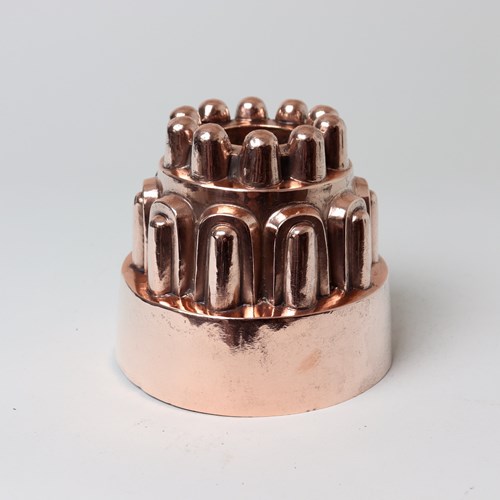 19Th Century Copper Pipe Mould